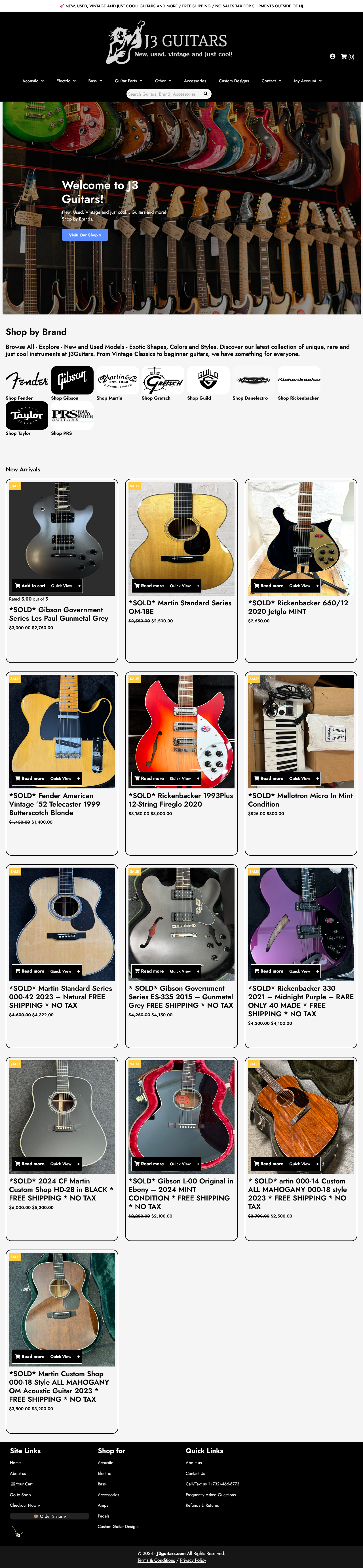J3 Guitars screenshot