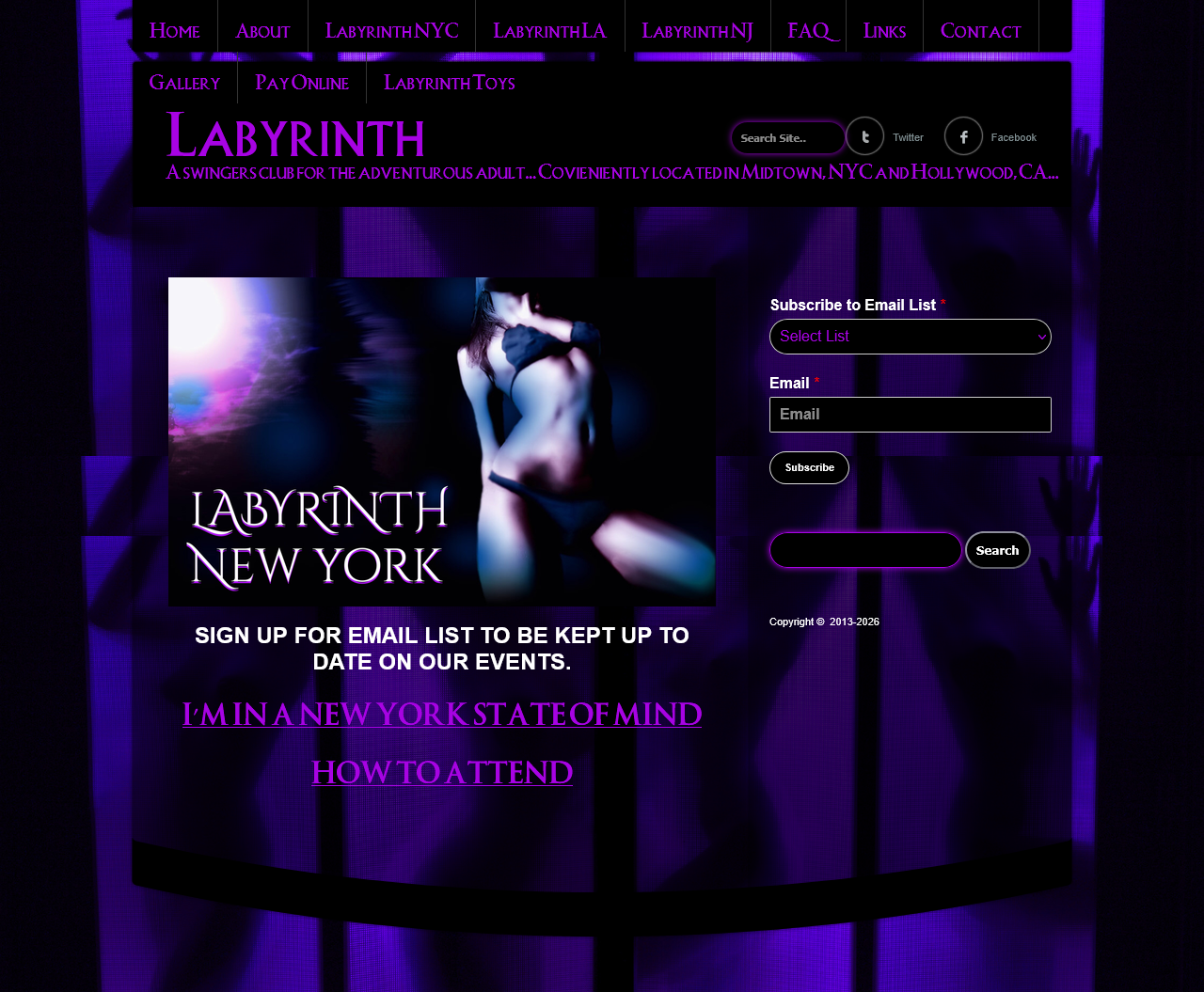 Labyrinth | Night Club / LA / NY / NJ screenshot